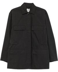 TOTEME - Drawstring-Waist Pocket-Detail Jacket - Lyst