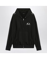 Balenciaga - Zip-Up Sweatshirt Loop Sports Icon - Lyst