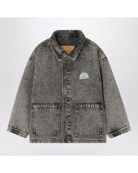 American Vintage - Faded Denim Jacket - Lyst