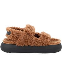 Moon Boot - Shearling Sandal - Lyst