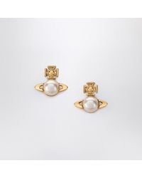 Vivienne Westwood - Balbina Earrings With Pearl - Lyst