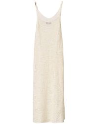 Fabiana Filippi - Crochet Midi Dress - Lyst