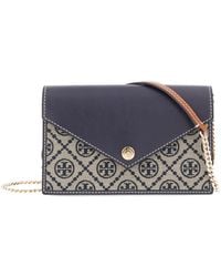 Tory Burch - Wallet With Chain - Lyst