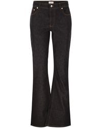Fabiana Filippi - 5 Pocket Denim Trousers With Flare - Lyst