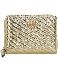 Tory Burch - Wallets Golden - Lyst