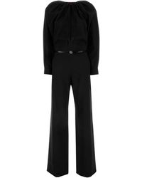 Gucci - Stretch Wool Jumpsuit - Lyst