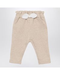 Chloé - Cotton Trousers - Lyst