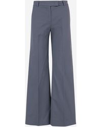 QL2 Donna - Stretch Cotton Trousers - Lyst
