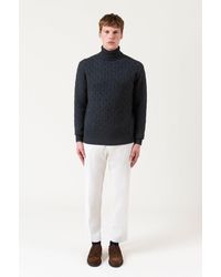 AUTORE - Knit Turtleneck Curtis Wool And C Mere - Lyst