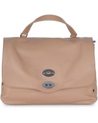 Zanellato - "Postina täglich M"Tasche aus gehämmertem Leder - Lyst