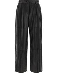 P.A.R.O.S.H. - Maciock25W Pantaloni Marrone-Donna - Lyst