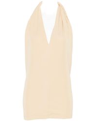 TOTEME - Halter Neck Top - Lyst