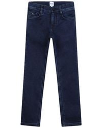BOSS - Denim Pants - Lyst