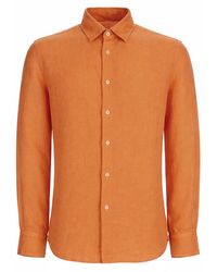 120% Lino - Linen Mini Shirt For - Lyst