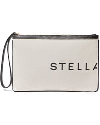 Stella McCartney - Stella Mc Cartney Smc Canvas Pouch - Lyst