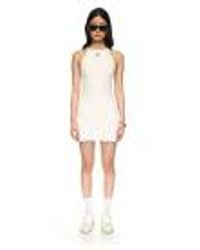 CASABLANCA - Viscose Blend Dress With Logo - Lyst