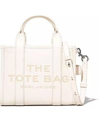 Marc Jacobs - The Leather Small Tote Bag Cotton - Lyst