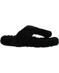 Loewe - Slippers And Clogs For Fur - Lyst