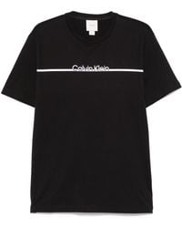 Calvin Klein - T -Shirt mit Logo - Lyst