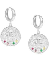 Hermina Athens - Kressida Small Slip On Earrings - Lyst