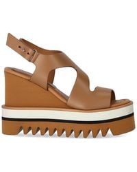 Paloma Barceló - Zarine Camel Wedge Sandal - Lyst