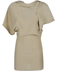 Circus Hotel - Zirkus Hotel Viscose Mini Kleid - Lyst