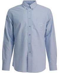 Givenchy - Katoenen Overhemd Met Logo - Lyst