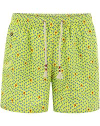 Mc2 Saint Barth - Lightweight Fabric Swimming Costume With Print - Lyst