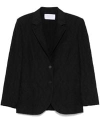 Harris Wharf London - Cotton Blend Blazer Jacket - Lyst