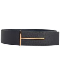 Tom Ford - Reversible Leather Belt - Lyst