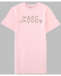 Marc Jacobs - Charming Cotton Dress For Girls Mini - Lyst