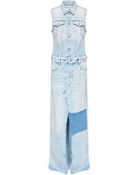 MM6 by Maison Martin Margiela - Denim Dress - Lyst