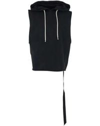 Rick Owens - Drkshdw Sleeveless Hooded Top - Lyst