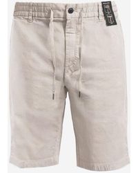 BOSS - Stretch Cotton Pants - Lyst