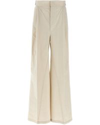 Maison Margiela - Breed Scala Aan Broek - Lyst