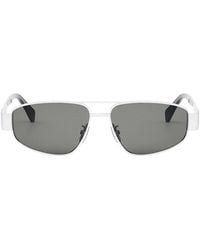 Celine - Metal Triomphe Sonnenbrille - Lyst