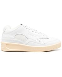 Jil Sander - Basket Leather Sneakers - Lyst
