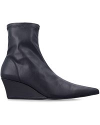 Senso - Pointed-Toe Wedge Ankle Boots - Lyst