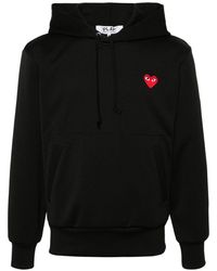 COMME DES GARÇONS PLAY - Heart Hoodie - Lyst