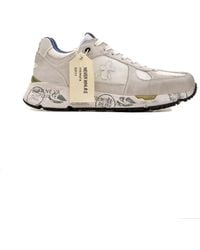 Premiata - Baskets blanches - Lyst