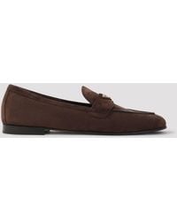 Prada - Calf Leather Loafers - Lyst