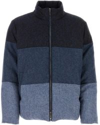 Thom Browne - Colour Block Panel Padded Reversible Jacket - Lyst