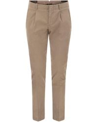 Peserico - Pantaloni Di Cotone E Seta - Lyst