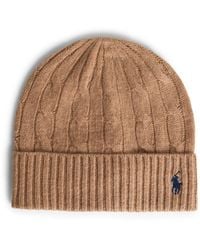 Polo Ralph Lauren - Wool Blend Beanie - Lyst