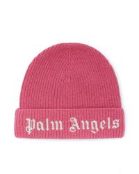 Palm Angels - Beanie With Logo - Lyst