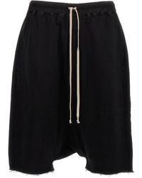 Rick Owens - 'Drawstring Pods' Bermuda Shorts - Lyst