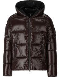 Save The Duck - Edgard Brown Chaqueta acolchada con capucha - Lyst