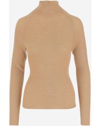 Aspesi - Gerippter Wollpullover - Lyst