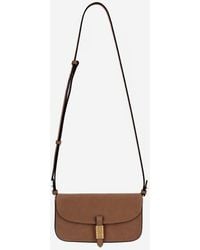 Pinko - Saddle Leather Shoulder Bag - Lyst