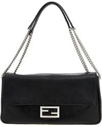Fendi - 'Baguette Chain Large' Shoulder Bag - Lyst